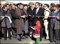 Karzai Opens Key Afghan Highway
